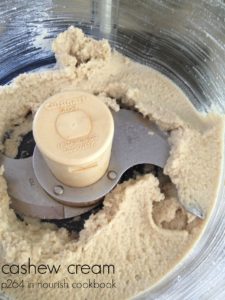 Cashew Nut Cream in Blender