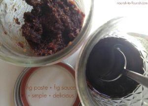 Fig Paste and Sauce