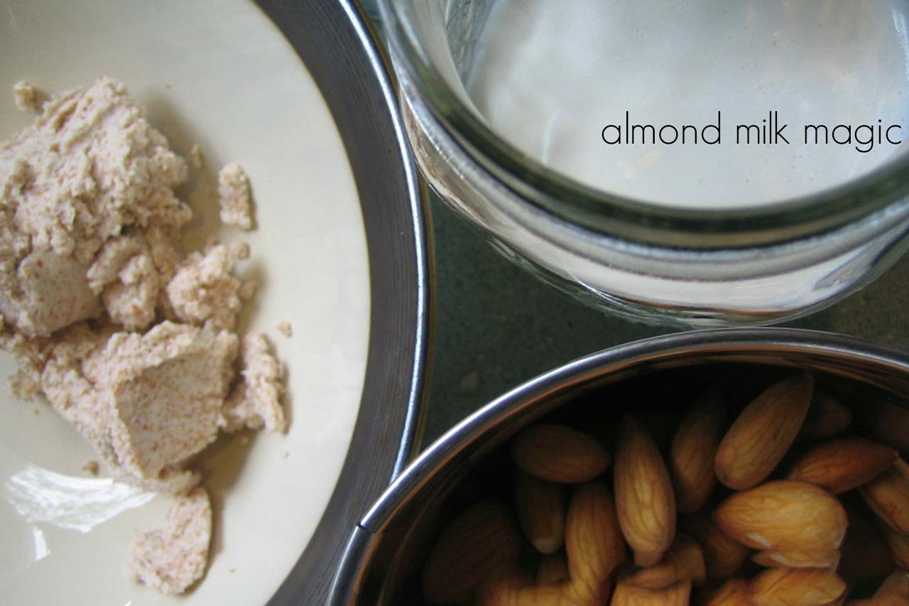 Variation of Almond Milk recipe from Food & Wine Magazine