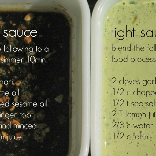 These delicious sauces are easy to make and store