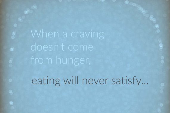 Cravings can come in many forms
