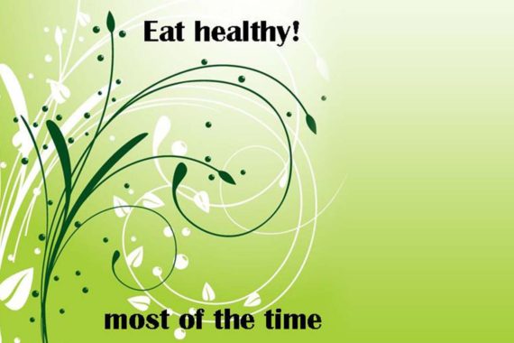 our philosophy on healthy eating
