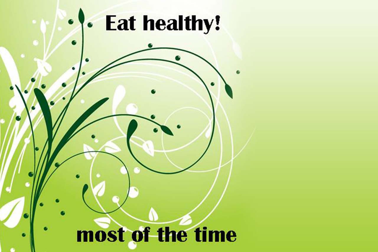 our philosophy on healthy eating