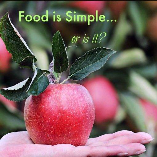 By food, we mean real, whole food.