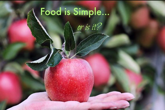 By food, we mean real, whole food.