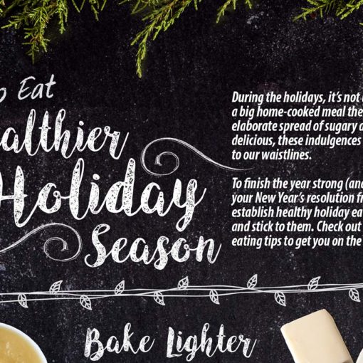 spread awareness of healthy eating throughout the holidays