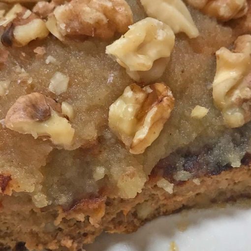 Sweet Potato Pancakes with Apple-Pear Sauce