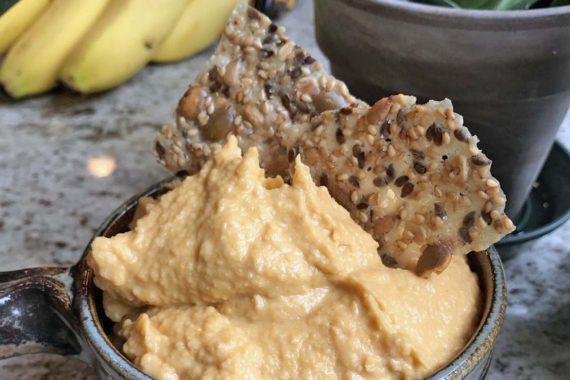 This ended up being a super yummy dip