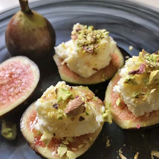 Figs with Ricotta and Honey