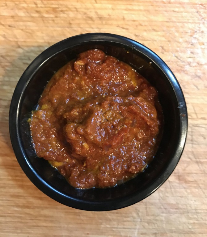 Finished Tandoori Paste