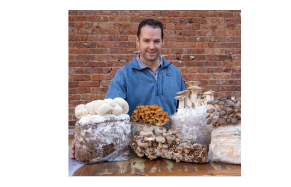 KC Sullivan of Two River Mushrooms