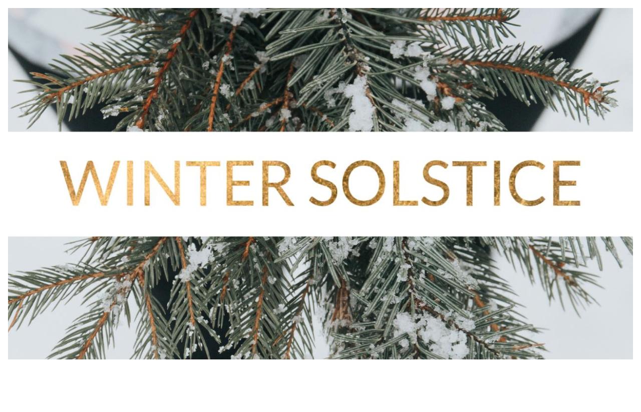 5 Rituals to Celebrate the Winter Solstice - Nourish Coaches