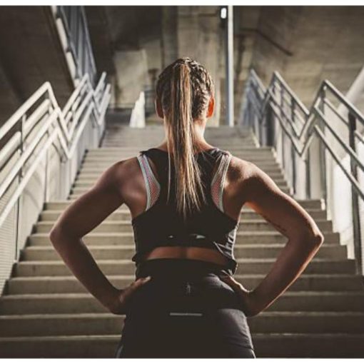 habit running stairs
