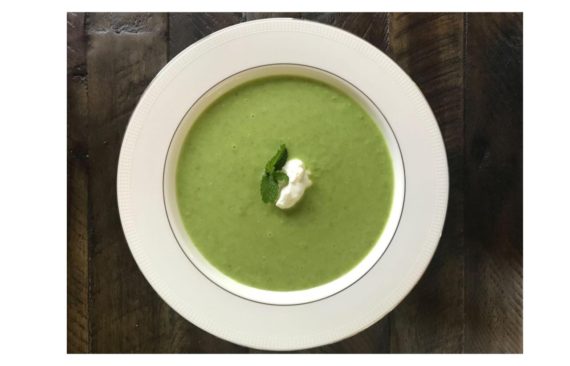 Green Goddess Summer Soup