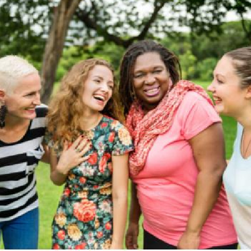 Laughing Group of Women