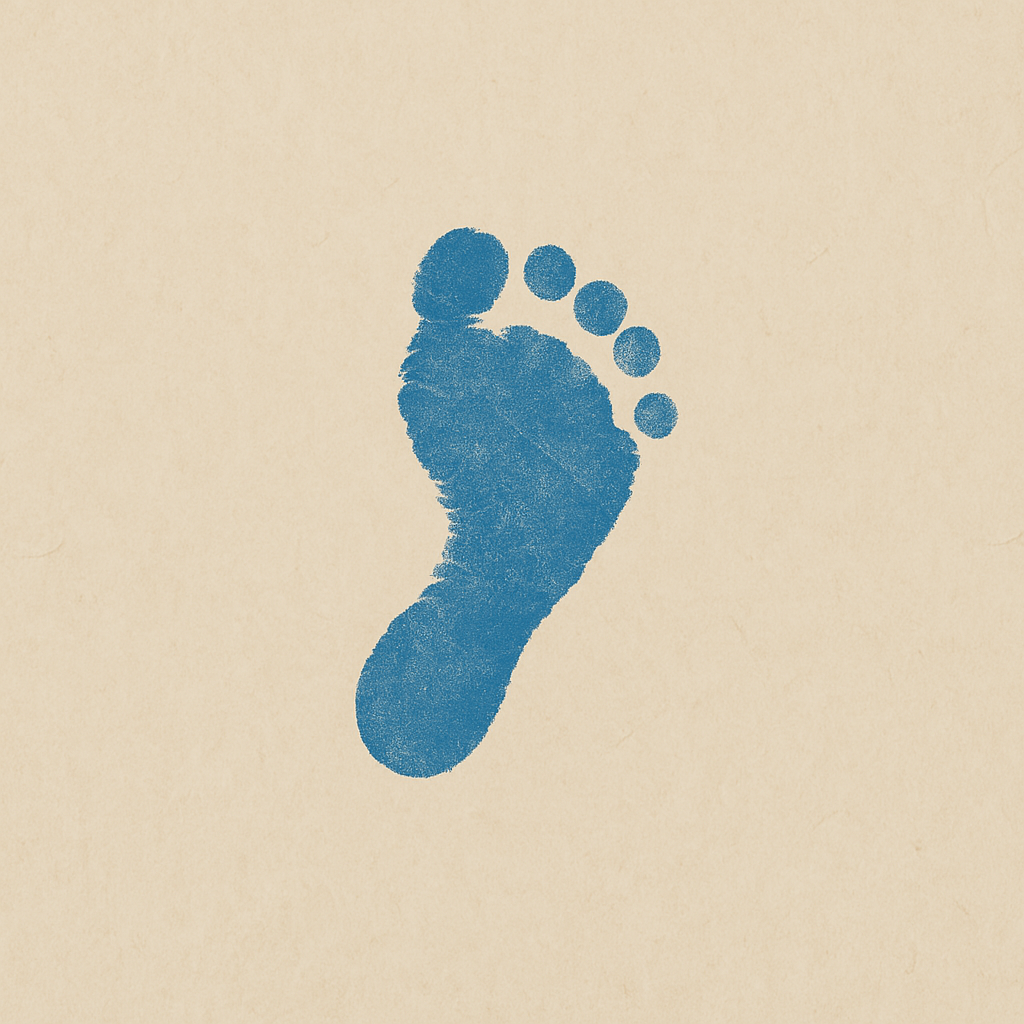 baby footprint