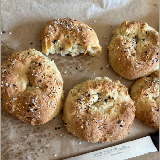 homemade bagels