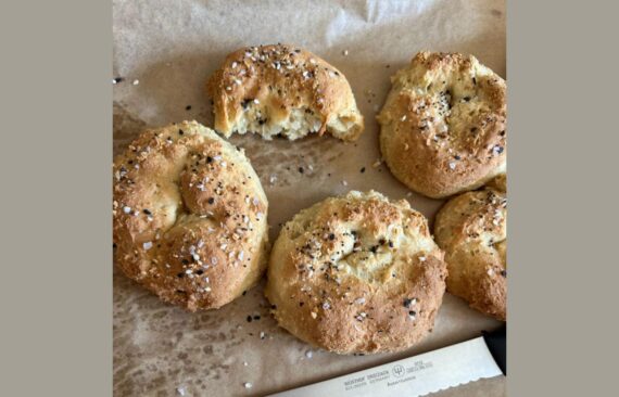 homemade bagels